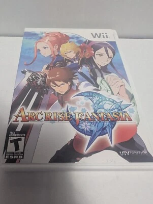Arc Rise Fantasia Nintendo Wii Complete CIb Tested - Image 1 of 4