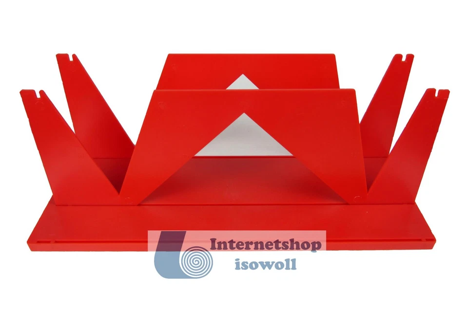 Gehrungslade aus Kunststoff zur Fertigung von Rohrbögen aus Rohrschalen - Bild 1 von 1