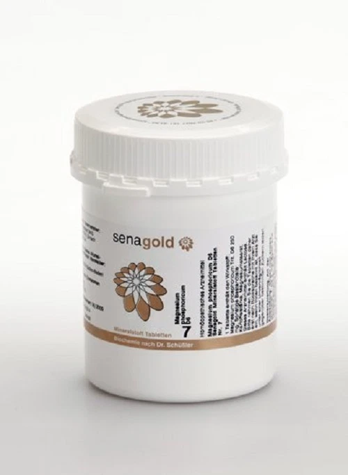 Schuessler Salz Nr. 7 - Magnesium phosphoricum D6 - 1000 Tabletten, glutenfrei - Bild 1 von 1