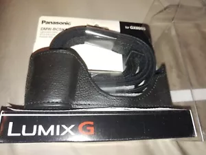 Panasonic DMW-BCSK6 Genuine Leather Half Fitted Case for LUMIX G85 & GX7 Mark II - Picture 1 of 5