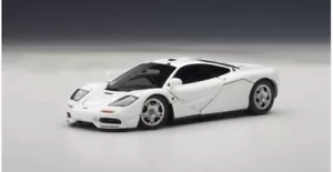 MCLAREN F1 WHITE WITH OPENINGS 1/43 DIECAST CAR MODEL BY AUTOART 56003 - Picture 1 of 5