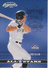 2002 Donruss Originals All-Stars #20 Todd Helton (Rockies)