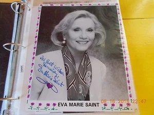 FOTOGRAFÍA FIRMADA POR EVA MARIE SAINT - Imagen 1 de 2