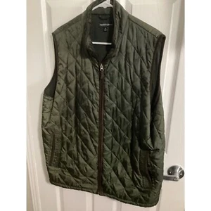 Tricots ST Raphael Puffer Vest Men’s XL Full Zip Nylon Blend Outdoors Pocket - Picture 1 of 1