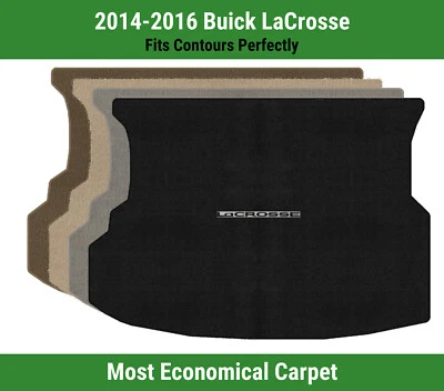 Alfombrilla de maletero Lloyd Velourtex para Buick LaCrosse '14-16 con negro sobre plata LaCrosse Foto 1 de 4