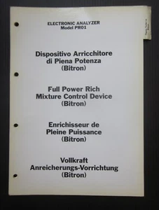 Lancia Thema i.e. turbo diagnosi arricchitore piena potenza Bitron analyzer PR01 - Foto 1 di 4