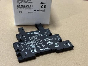 New 80.063.4026.1 Relay Socket  x 1pc - Picture 1 of 1