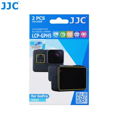 JJC 2 pcs LCD Screen Guard Film Protector for GoPro HERO7 HERO6 HERO5 HERO - Image 1 of 4