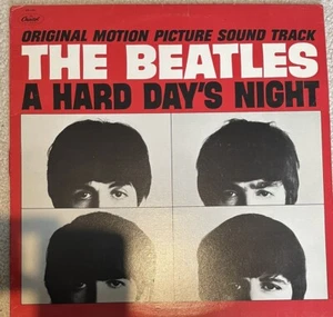 THE BEATLES A HARD DAY'S NIGHT Original Motion Picture Sound Track 12" VINYL LP - Picture 1 of 5