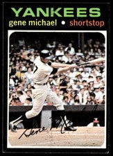 1971 Topps #483 Gene Michael   Baseball New York Yankees