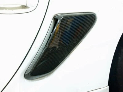 For Carbon Fiber 06-12 Cayman Boxster 987 Side Air Intakes Vents Scoops Grilles - Image 1 of 4