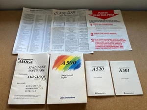 VARIOUS COMMODORE AMIGA MANUALS - FREE UK POSTAGE!! - Photo 1/1