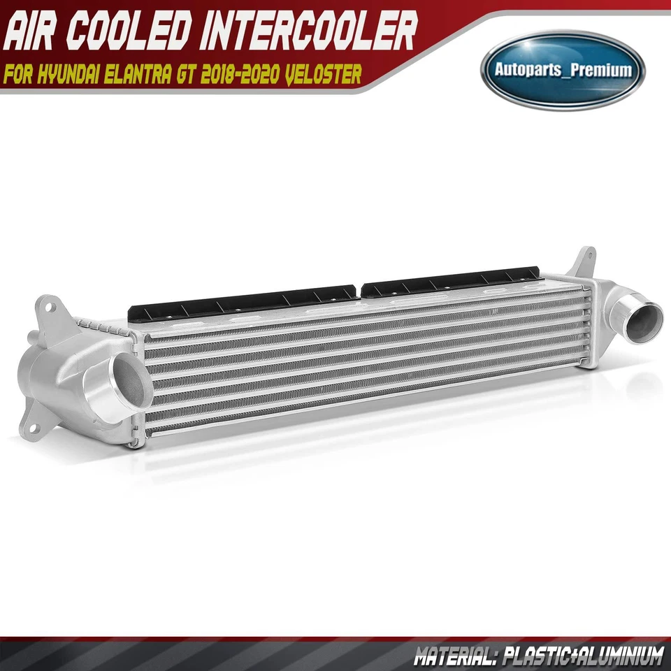 Intercooler para Hyundai Elantra GT 2018-2020 Veloster 2019-2021 Kia Forte Soul Foto 1 de 4