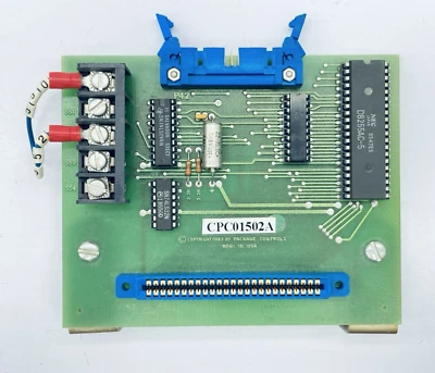 Placa de interfaz de controles de paquete CPC01502A para máquina excavadora - Parsons Eagle Foto 1 de 4