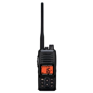 STANDARD HORIZON 5W SUBMERSIBLE IPX-7 VHF RADIO LMR CHANNELS MFG# HX380 - Picture 1 of 2