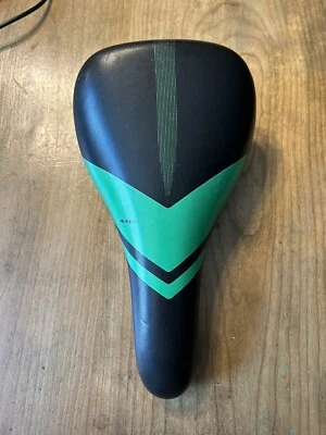 Cannondale Bike Seat Saddle Velo Cycling Black/Green - Image 1 of 4