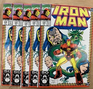 5 LOT IRON MAN VOL 1 #270 Su Yin, Yang Shangkun (First appearance) (1991) VF-NM - Picture 1 of 1