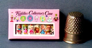 Dollhouse Miniature 1:12 Liddle Kiddles Collector Box 1960s Kiddles diorama - Picture 1 of 4