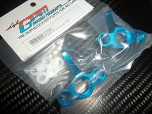 GPM MTX2021  Alloy Front Knuckle Arm Set  "blue" MUGEN MTX2 - Picture 1 of 1