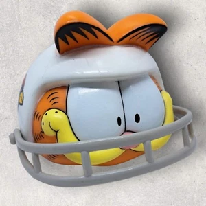Vintage Garfield die Katze Münzbank NFL Fußball St Louis Arizona Kardinäle FEHLERHAFT - Bild 1 von 9
