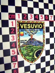 Pegatina de viaje italiana del Vesubio - scooter Vespa Lambretta Iso GP LP - Imagen 1 de 1