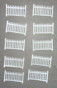 🩷10 PICKET FENCE🩷  cardstock paper die cut embellishments - Picture 1 of 25