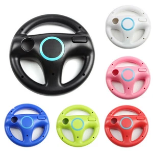 Racing Mario Kart Game Steering Wheel for Nintendo Wii Remote Controller UK - Picture 1 of 16