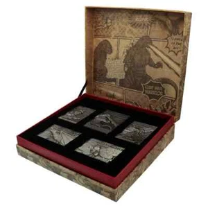 Godzilla Monsters Lingot Set Edición Limitada Figura Coleccionable Ghidorah Mothra - Imagen 1 de 19