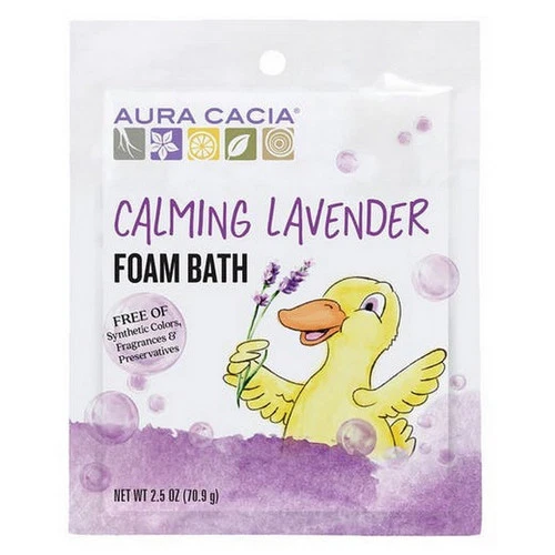 Baño de espuma de aromaterapia calmante para niños 2,5 OZ de Aura Cacia Foto 1 de 1