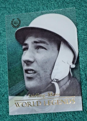 Stirling Moss World Legends 2005 Futera Grand Prix Formula One 1 WL3 card - Image 1 of 2