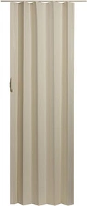 LTL Home Products HSR3680BU Regent Interior Accordion Folding Door 36x 80 Buff - Picture 1 of 3