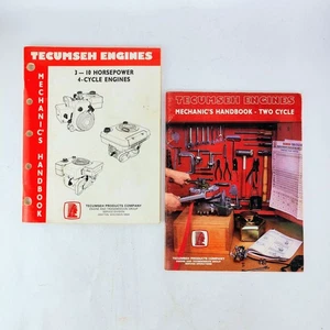 Tecumseh Engines 2 Cycle & 4 Cycle Mechanics Handbook Repair Manual Lot 692509 - Picture 1 of 6