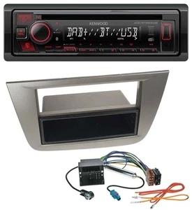 Kenwood MP3 CD USB Bluetooth DAB Autoradio für Seat Altea Toledo ab 05 Anthrazit - Bild 1 von 6