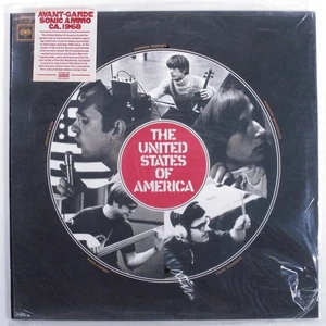 UNITED STATES OF AMERICA Self Titled SUNDAZED 5338 LP NM mono clear vinyl r - Picture 1 of 3