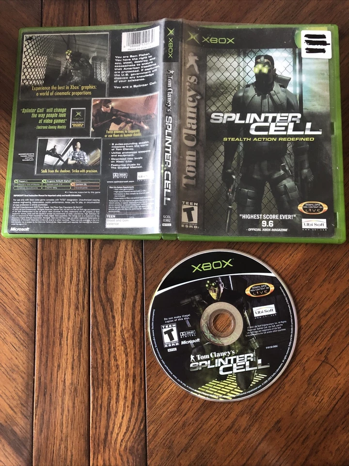 Tom Clancey’s Splinter Cell Stealth Action Redefined  Xbox SL7M - Image 1 of 1