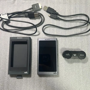 Sony Walkman NW-A35 Black Hi-Res Bluetooth Digital Music Player Tested Japan - Picture 1 of 19