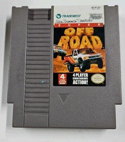 Super Off Road NES Nintendo Clean Tested