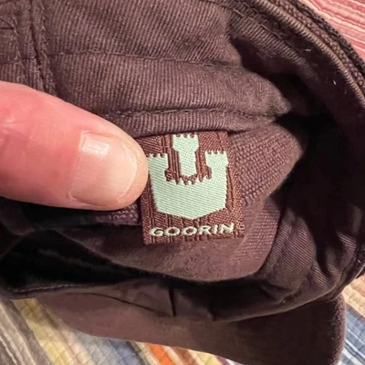 Gorra de Newsboy Marrón Goorin Mezcla de Algodón Espalda Ajustable Informal Moda Sombrero Foto 1 de 4