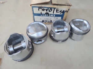 87 88 89 90 Ford Escort Hp Piston 1.9 .75mm (4) DOME TOP PISTONS MADE IN USA  - Picture 1 of 14