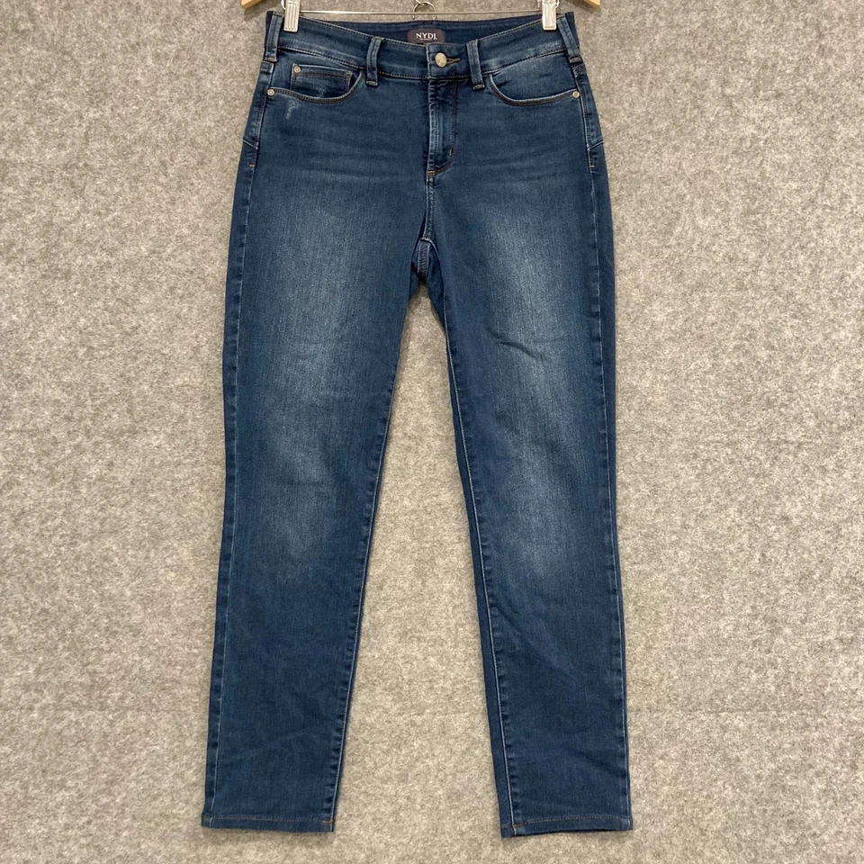 NYDJ Womens Jeans Size 6 AU 10 Blue Legging Jegging Stretch Denim 38526 - Image 1 of 4