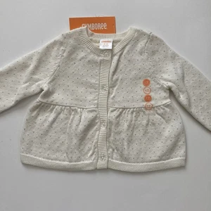 Gymboree All Spruced Up Birdeye Strick Cardidgan 6 9 12 Monate - Bild 1 von 4