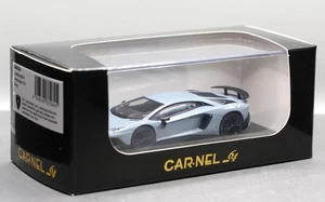 Carnel Kyosho 1/64 Collection Lamborghini Aventador LP700 SV 2015 Gray - Picture 1 of 5