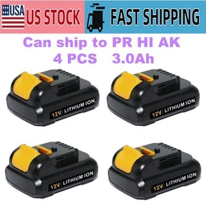 4 Packs 20V 8.5Ah Li-ion Replace Battery DCB204 For DeWalt DCB180 DCB201 DCB200 - Picture 1 of 8