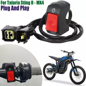 Headlight Light Switch For Talaria Sting R -MX4 Headlight Switch Plug-N-Play - Picture 1 of 9