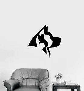 Vinyl Wall Decal Pet Shop Home Animals Logo Veterinary Clinic Stickers (3798ig) - Picture 1 of 3