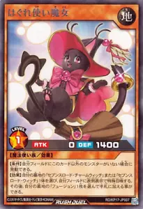Yugioh Rush Duel RD/KP17-JP007 Straynge Katzenhexe selten - Bild 1 von 2