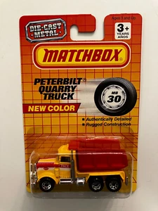 1990 Matchbox Peterbilt Quarry Truck - Picture 1 of 5