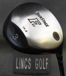 Bridgestone Tourstage Fst 15° 3 Wood Regular Graphite Shaft Golf Pride Grip - Picture 1 of 6