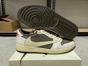 Nike Jordan 1 Low OG Travis Scott Reverse Mocha DM7866 162 Gr. 13 100 % authentisch - Bild 1 von 10