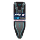 Minky Ergo Extra Thick Elasticated Replacement Ironing Board Cover, Black